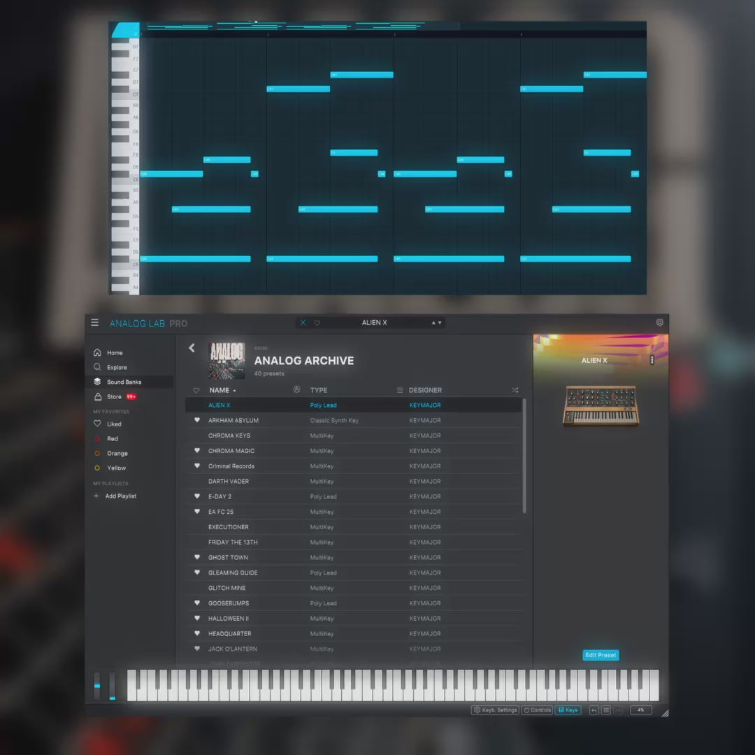 ANALOG ARCHIVE - KEYMAJOR