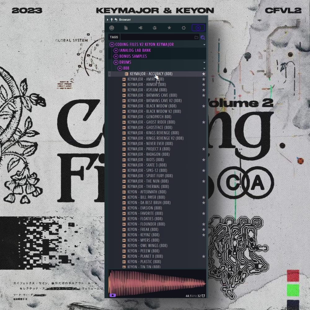 CODING FILES V2 KEYON KEYMAJOR